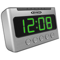 Jensen AM/FM Dual Alarm Clock Radio with Wave Sensor